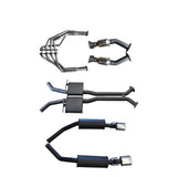 Manta - Holden Commodore Ute (2000-2007) VU, VY, VZ 5.7L & 6.0L Ute 2.5in L & R With Extractors Muffler/Muffler