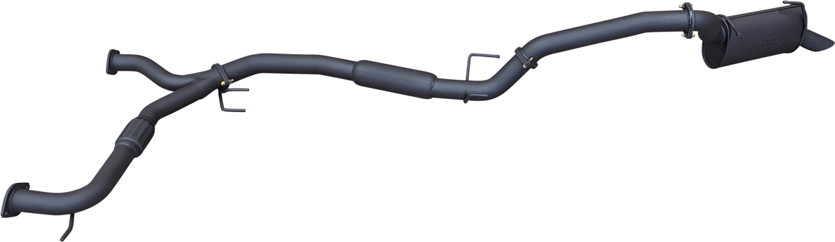 Manta - Nissan Patrol Y62 V8 5.6L Wagon - 3" Cat Back Exhaust System with Hotdog/Muffler