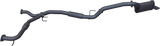 Manta - Nissan Patrol Y62 V8 5.6L Wagon - 3" Cat Back Exhaust System with Hotdog/Muffler