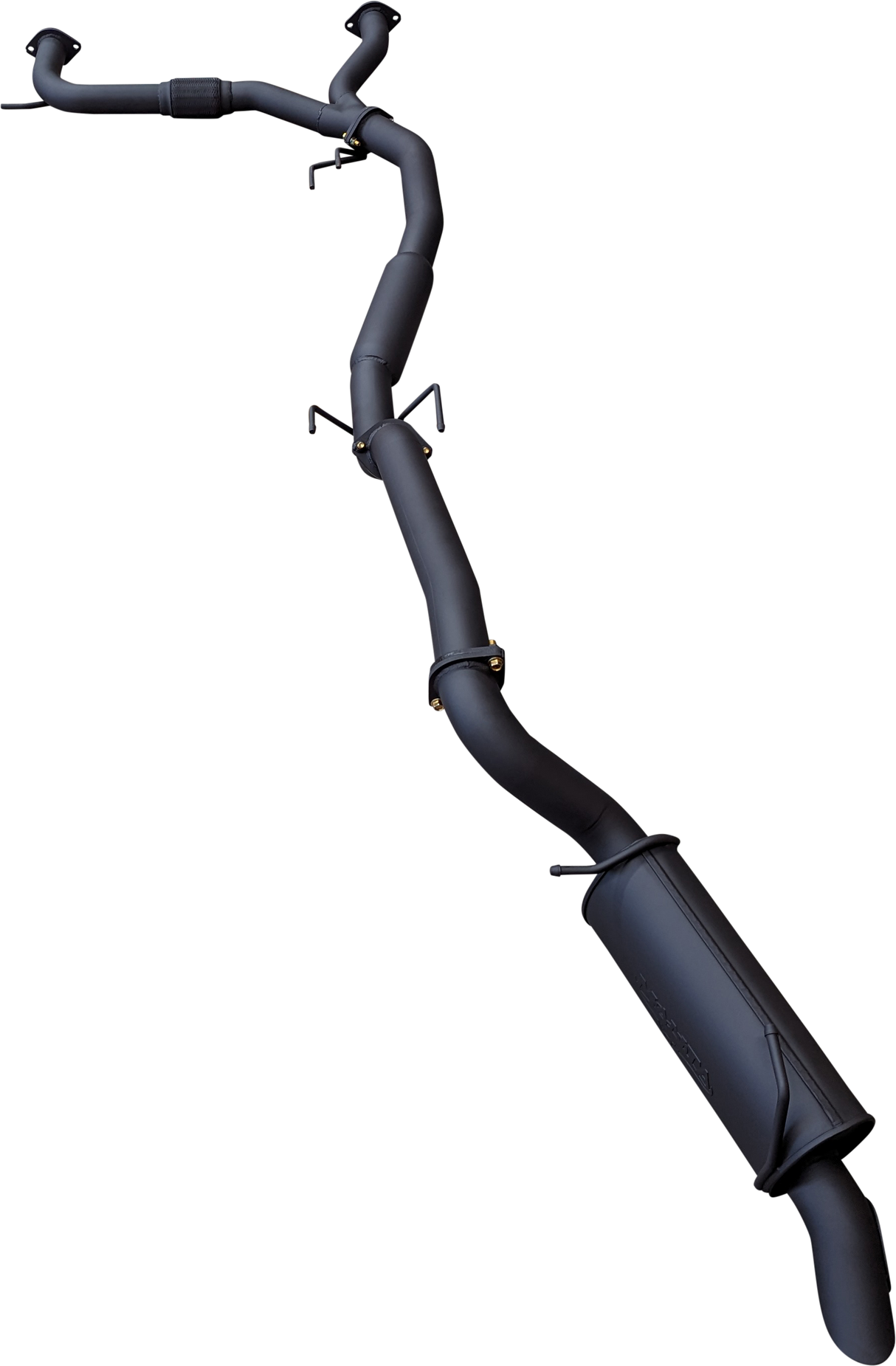 Manta - Nissan Patrol Y62 V8 5.6L Wagon - 3" Cat Back Exhaust System with Hotdog/Muffler