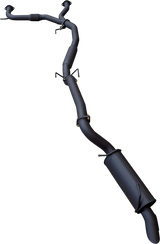Manta - Nissan Patrol Y62 V8 5.6L Wagon - 3" Cat Back Exhaust System with Hotdog/Muffler