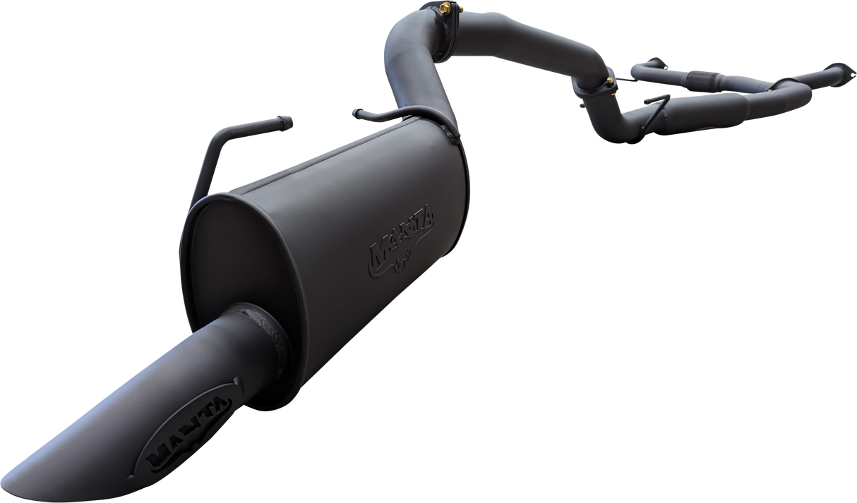 Manta - Nissan Patrol Y62 V8 5.6L Wagon - 3" Cat Back Exhaust System with Hotdog/Muffler