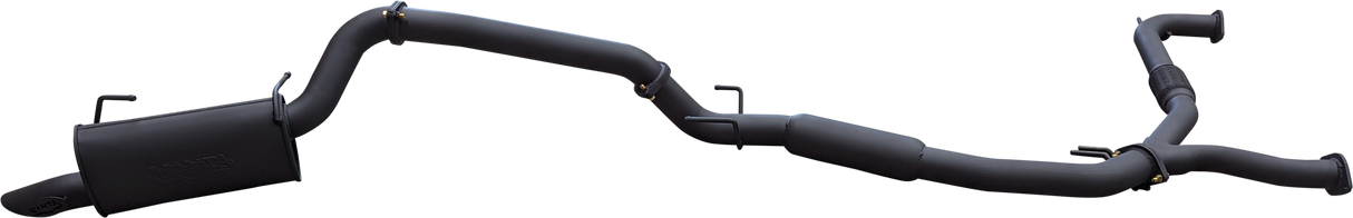 Manta - Nissan Patrol Y62 V8 5.6L Wagon - 3" Cat Back Exhaust System with Hotdog/Muffler