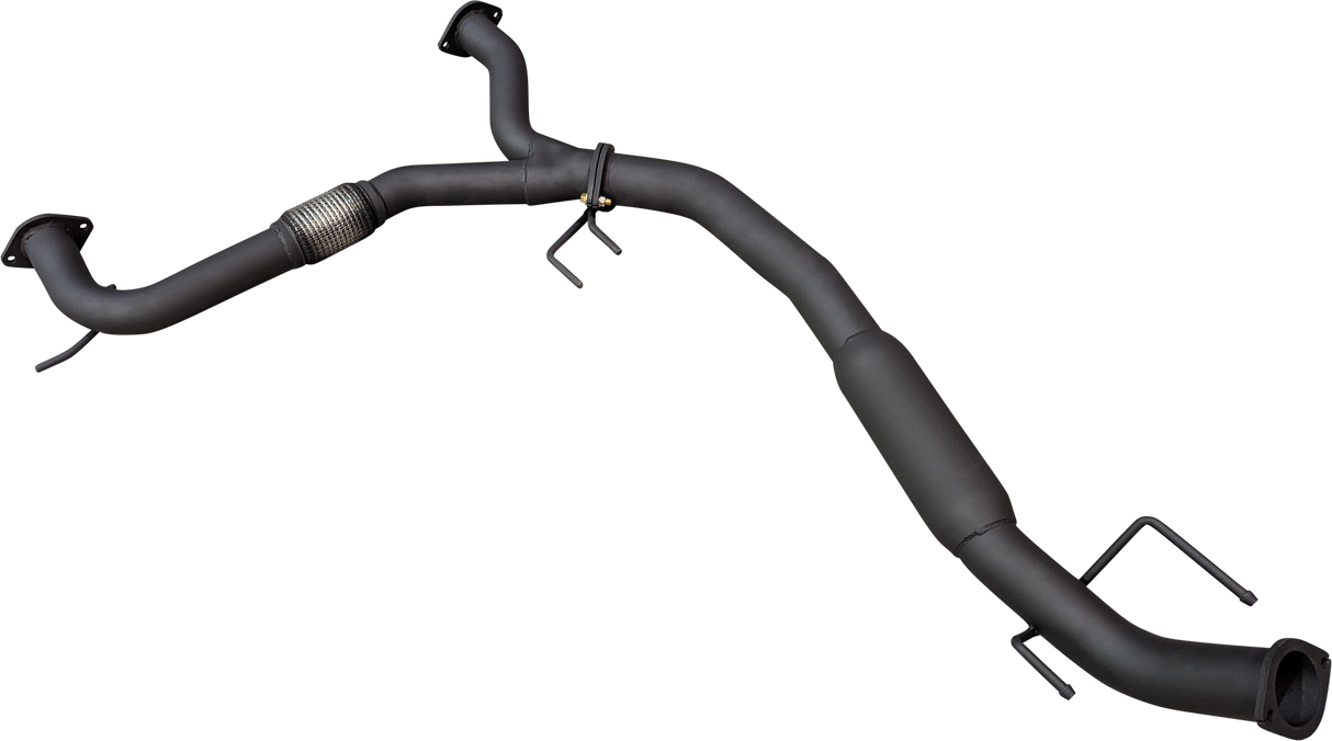 Manta - Nissan Patrol Y62 V8 5.6L Wagon - 3" Mid Section Only with Centre Hotdog