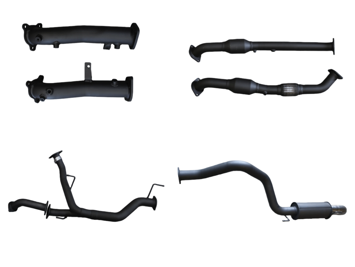 Manta - Toyota VDJ200 DPF 2.5in NO Cat, Muffler Rear Dump Tip