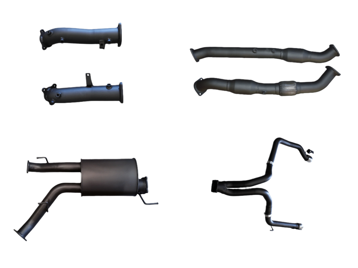 Manta - Toyota VDJ200 DPF 3in Dual With Cat & Muffler, Exit L & R