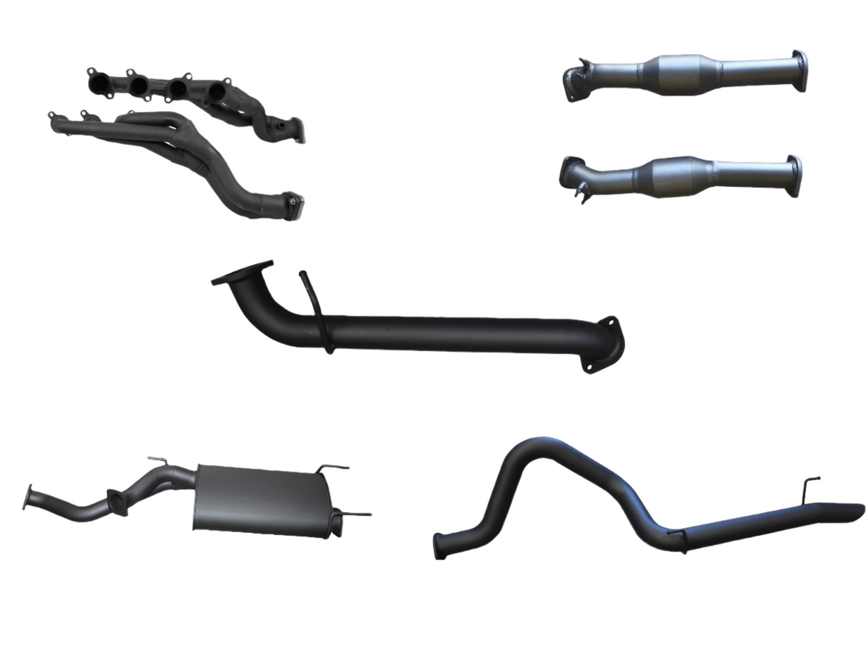 Manta | 3″ Full Exhaust with Extractors, Cats, Muffler & Tailpipe | Toyota Landcruiser UZJ100 4.7L V8 & Lexus LX470 1998–2007