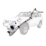 ESA | 3" Turbo Back Exhaust | Nissan Patrol GU Y61 3L ZD30 Wagon 2000-16