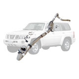 ESA | 3" Turbo Back Exhaust Cast Dump | Nissan Patrol GU Y61 TD42 Wagon