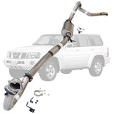 ESA | 3" Turbo Back Exhaust Cast Dump | Nissan Patrol GU Y61 TD42 Wagon