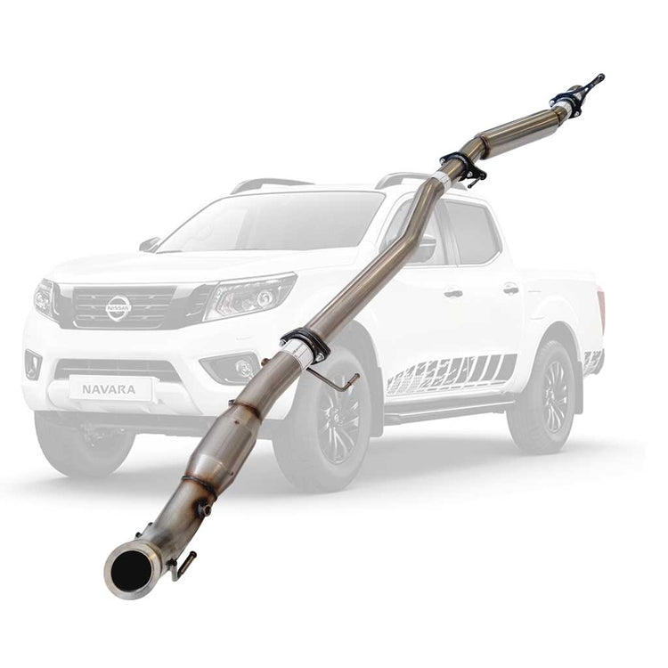 ESA | 3" Turbo Back Exhaust DPF Delete | Nissan Navara | NI221-HO
