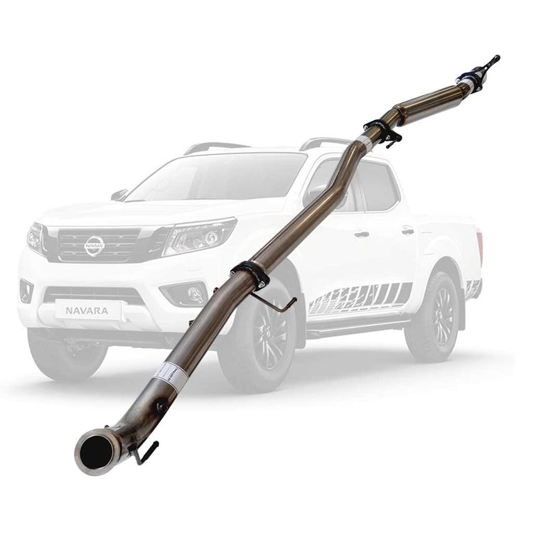ESA | 3" Turbo Back Exhaust DPF Delete | Nissan Navara | NI221-HO
