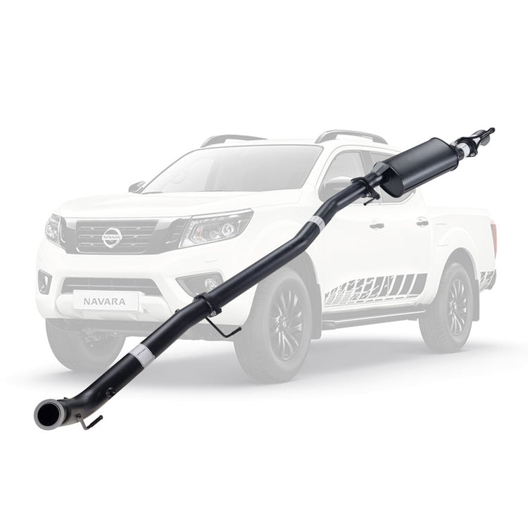 ESA | 3" Turbo Back Exhaust DPF Delete | Nissan Navara | NI221-HO