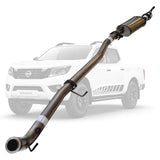 ESA | 3" Turbo Back Exhaust DPF Delete | Nissan Navara | NI221-HO