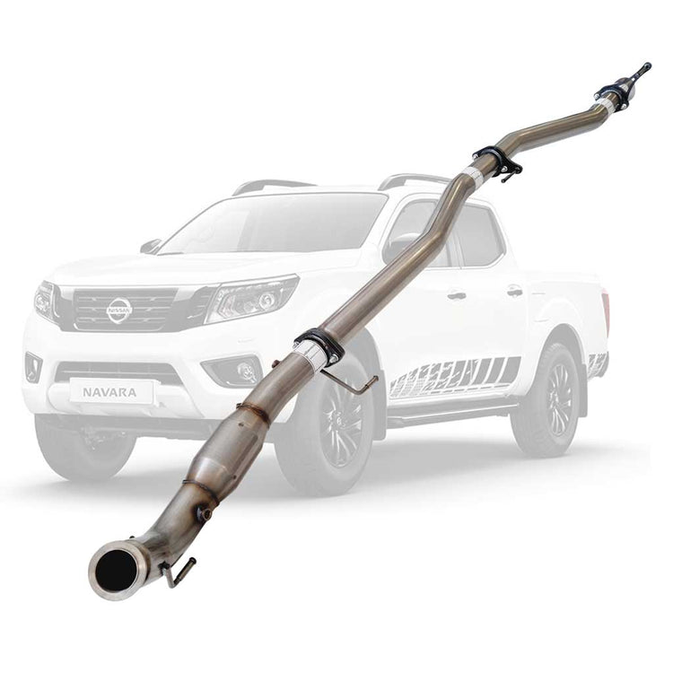 ESA | 3" Turbo Back Exhaust DPF Delete | Nissan Navara | NI221-HO