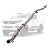 ESA | 3" Turbo Back Exhaust DPF Delete | Nissan Navara | NI221-HO
