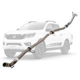 ESA | 3" Turbo Back Exhaust DPF Delete | Nissan Navara | NI221-HO