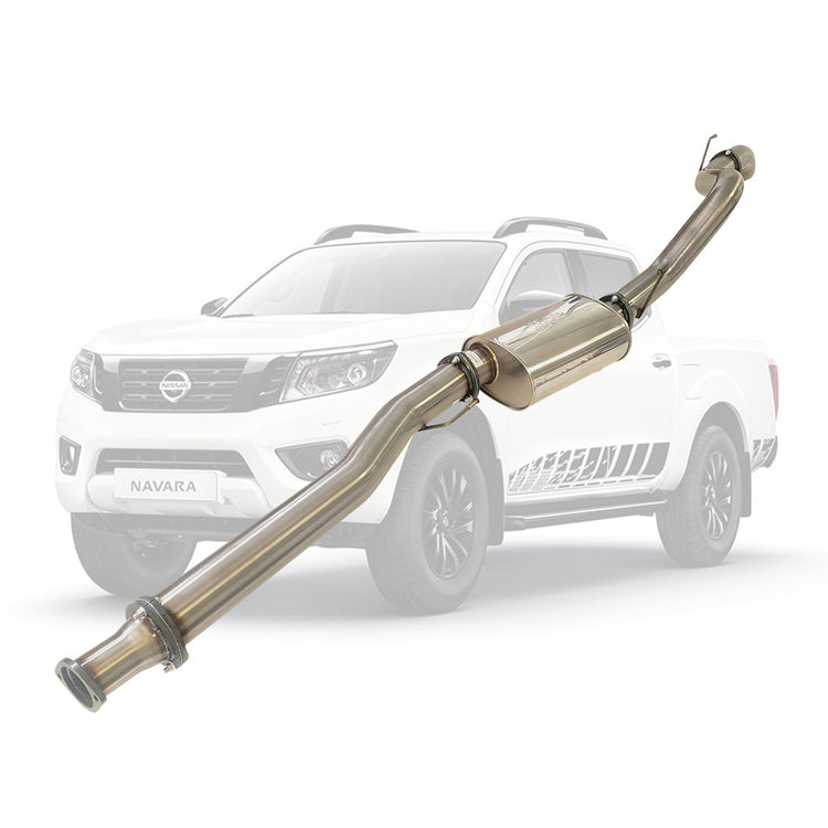 ESA | 4" DPF Back Exhaust | Nissan Navara NP300 2.3L | NI422-MODSS