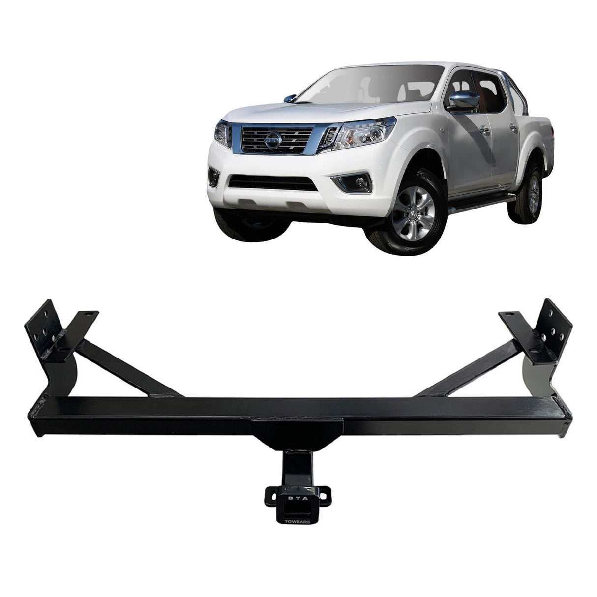BTA | Heavy Duty Towbar | Nissan Navara D40 2005–2015 | 3000kg Capacity | NIS012H