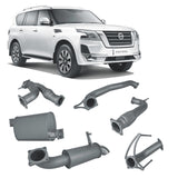 Redback Extreme Duty Exhaust for Nissan Patrol Y62 (02/2013 - on) "Pipe & Muffler"