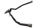 Outlaw 4x4 - RAM DS 1500 5.7L V8 HEMI 2018 - ON Catback Exhaust System with Twin 4" Satin Black Powder Coat Tips