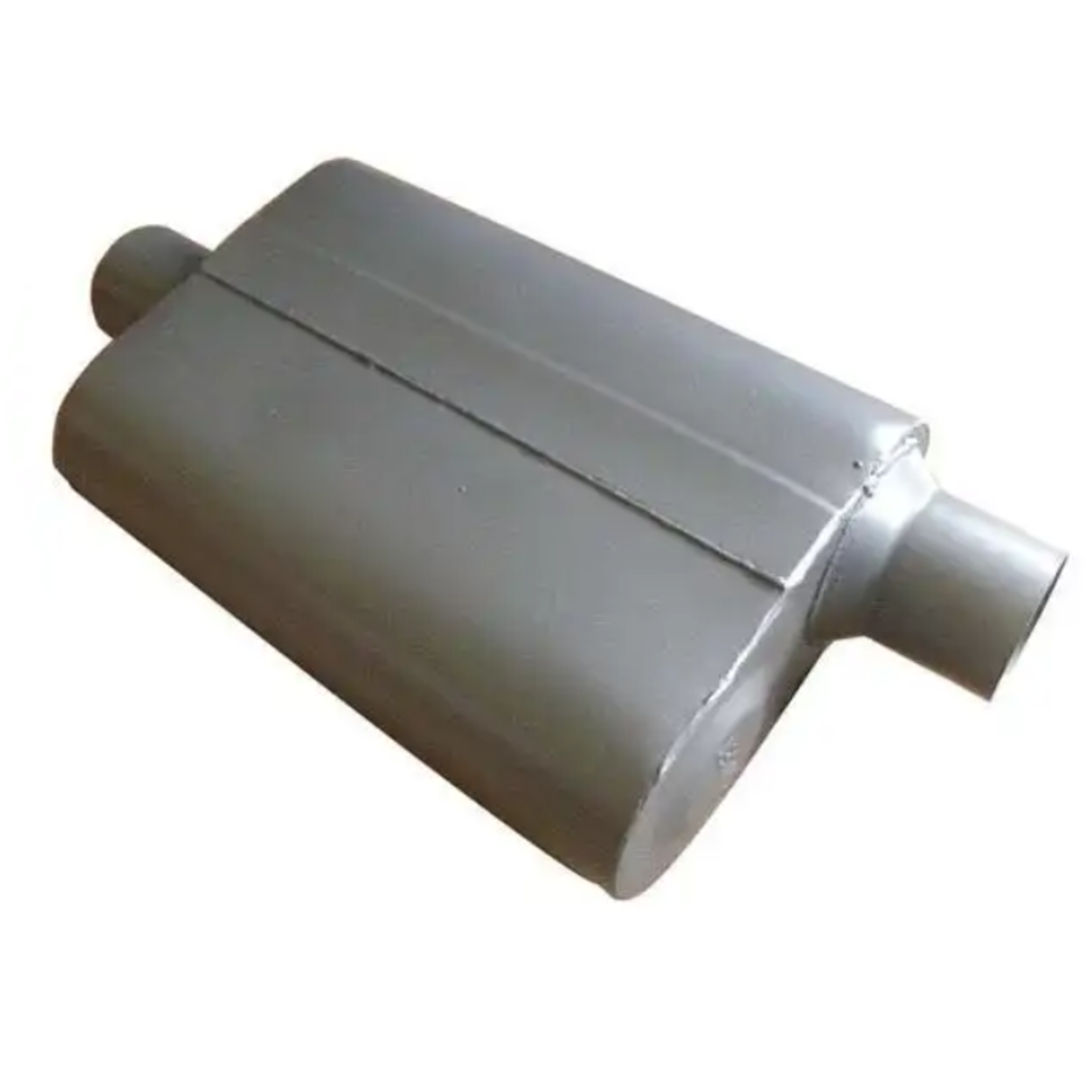 Redback - 2.5" Muffler Offset/Centre 14x9x4 Oval Aluminised