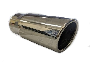 Mercury - 2.1/2" x 3" x 7" SINGLE WALL ROLLED ANGLE CUT TIP