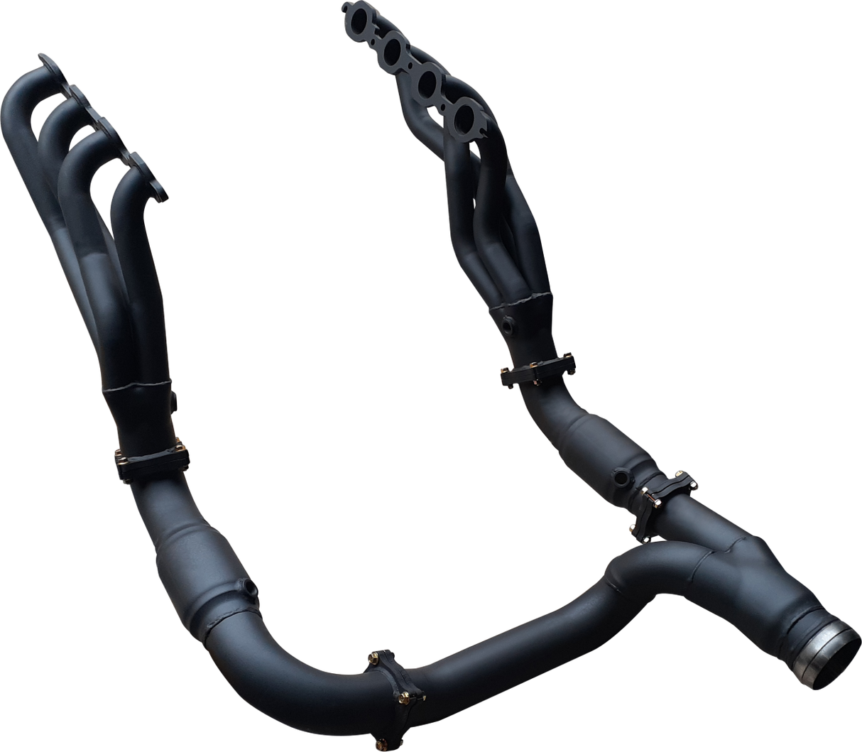Manta - Chevrolet Silverado 1500 (2019-2024) 6.2L V8 ZR1 & ZR2 - 1 3/4" Extractors + Cats & Y-Pipe to suit Factory Cat Back System (Stainless)