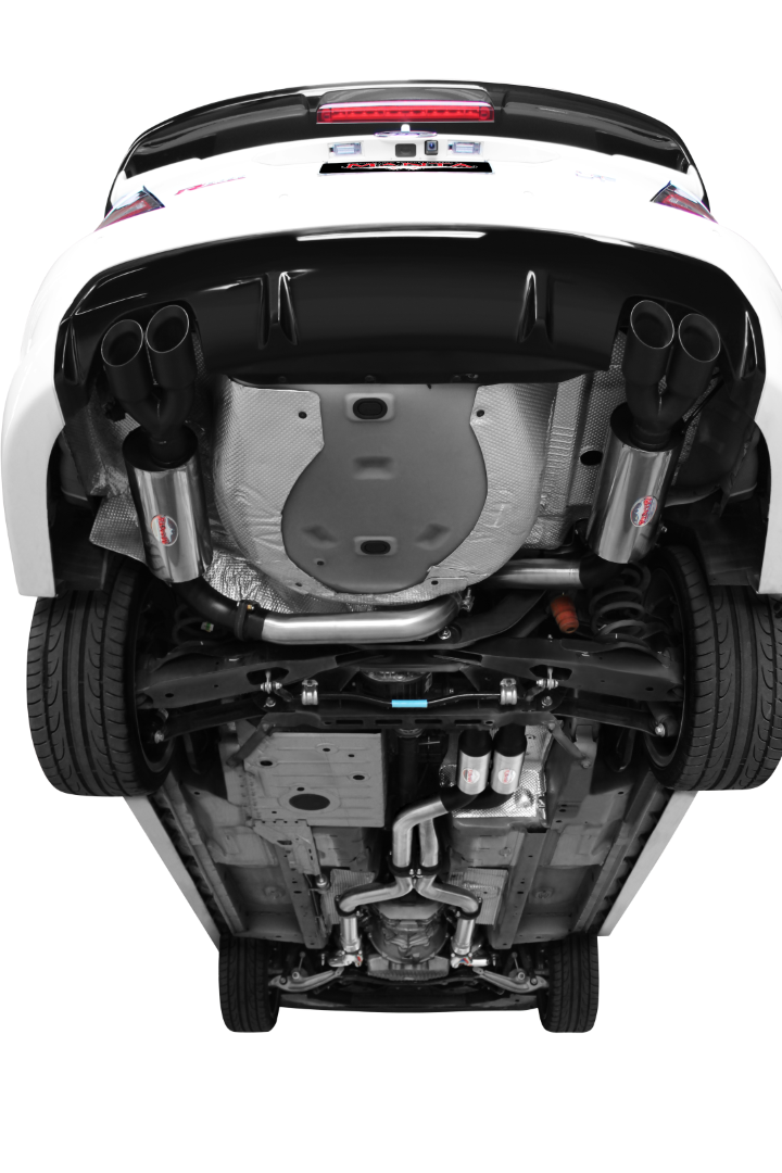Manta - Ford Falcon FPV FG GT 5.0L V8 Sedan (2010-2016) 3in L & R With Extractors Hotdog/Muffler