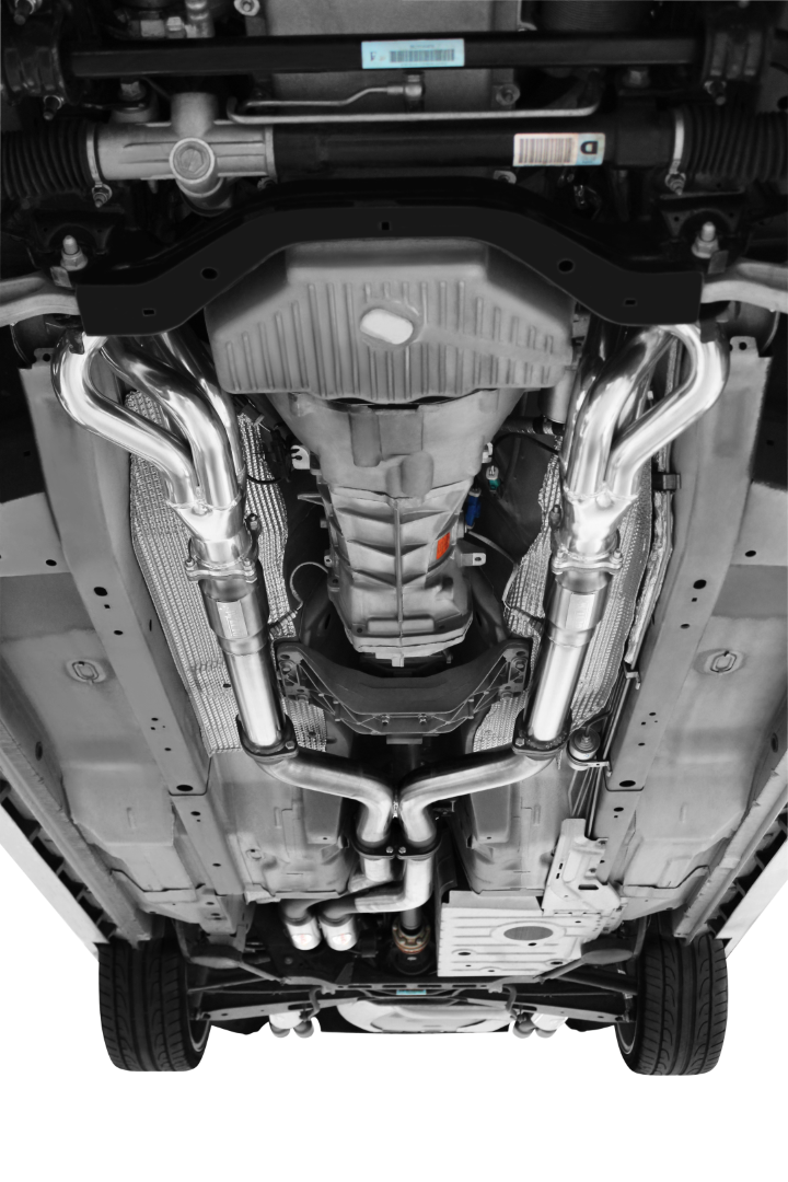Manta - Ford Falcon FPV FG GT 5.0L V8 Sedan (2010-2016) 3in L & R With Extractors Hotdog/Muffler