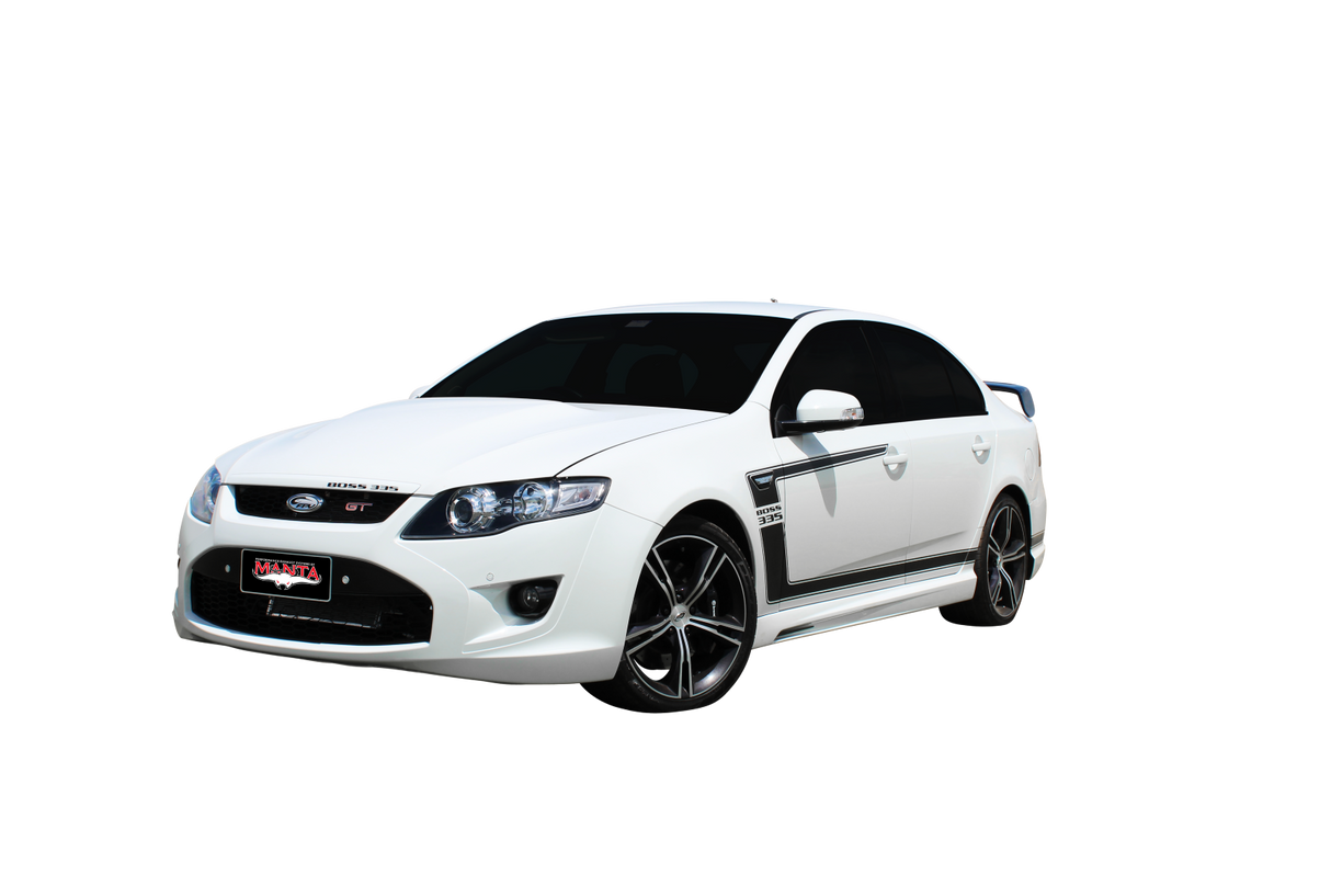 Manta - Ford Falcon FPV FG GT 5.0L V8 Sedan (2010-2016) 3in L & R With Extractors Hotdog/Muffler