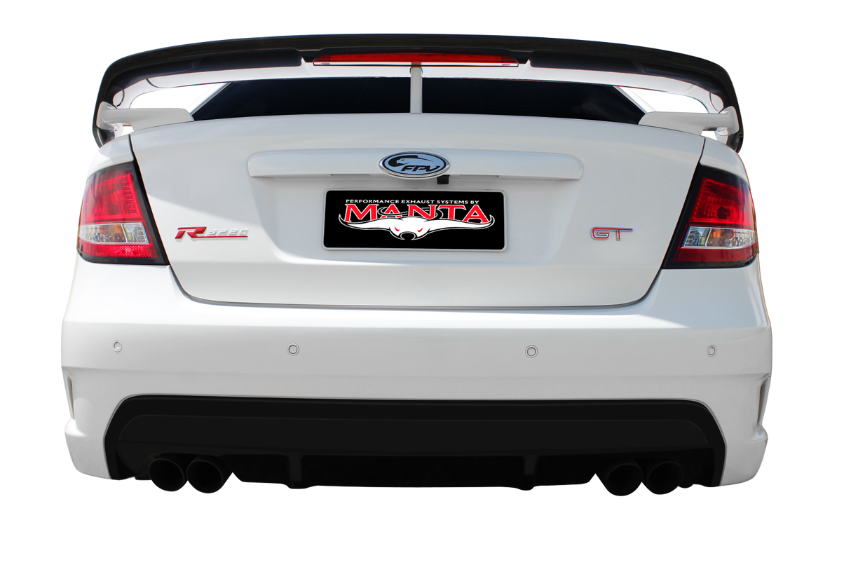 Manta - Ford Falcon FPV FG GT 5.0L V8 Sedan (2010-2016) 3in L & R With Extractors Hotdog/Muffler