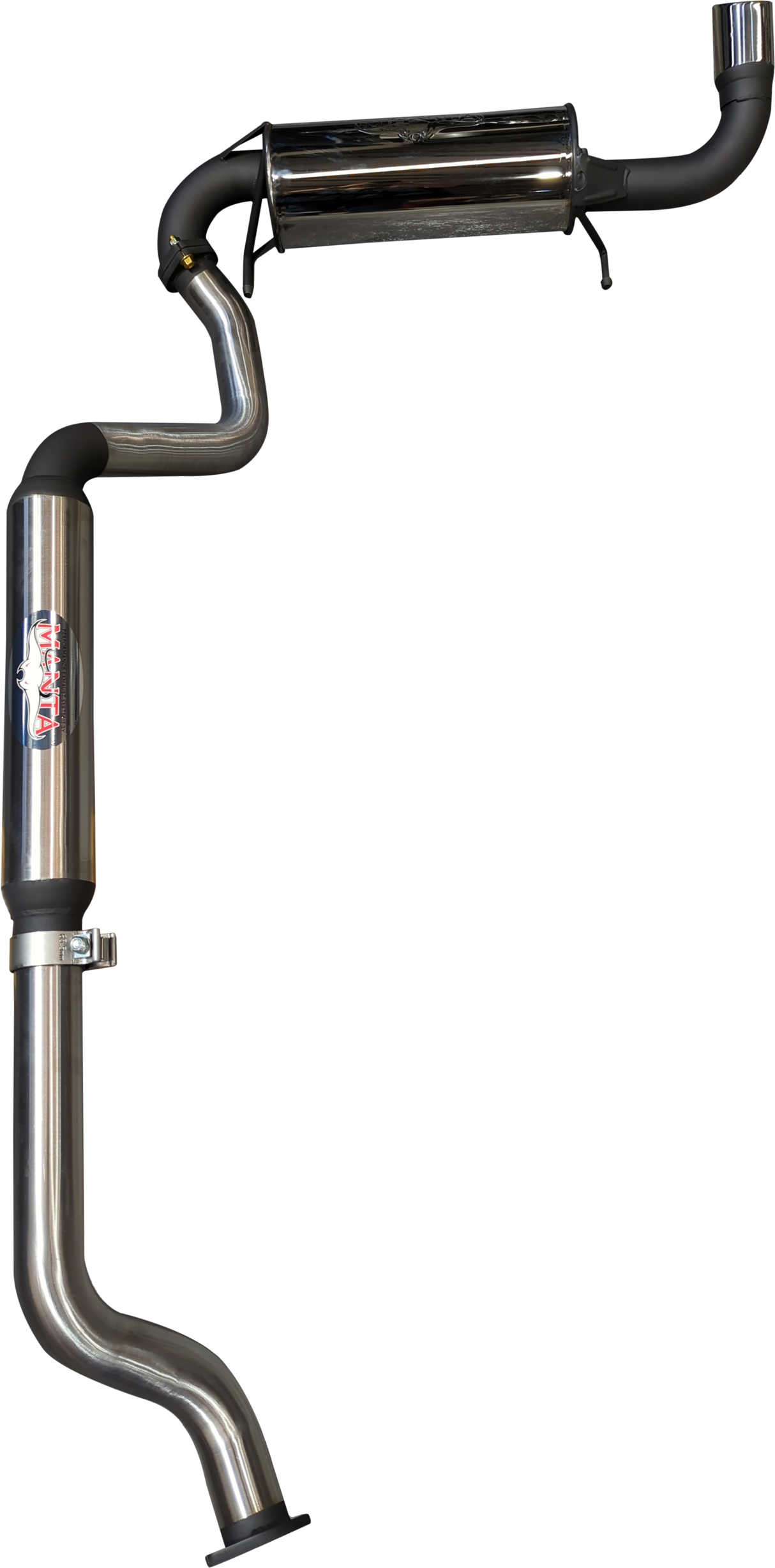 Manta - Suzuki Jimny 1.5L Petrol Catback with Centre Hotdog and Rear Muffler Stainless Steel