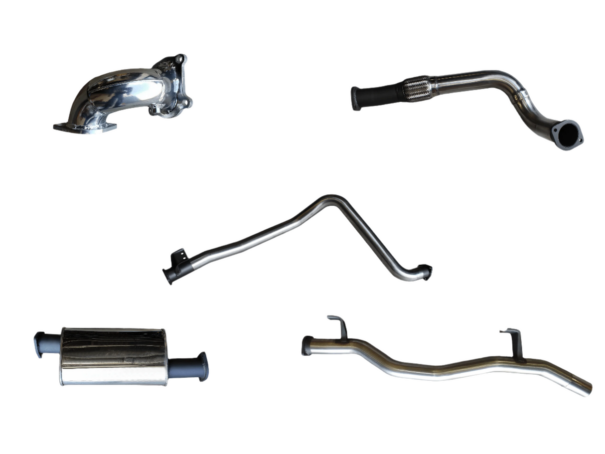 Manta - Toyota HDJ79 Ute 3 Turbo Back With Muffler