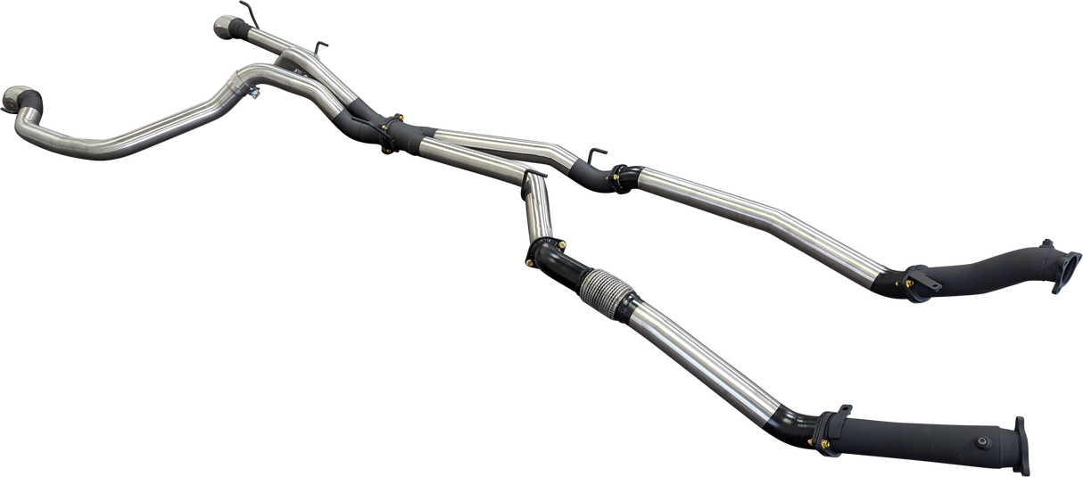 Manta | 3″ Turbo Back without Cats & Muffler | Toyota Landcruiser VDJ200 4.5L V8 Diesel Wagon 2007–2015