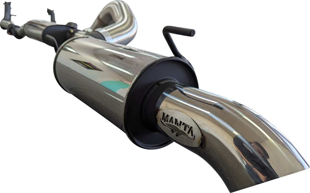 Manta - Toyota VDJ200 DPF 3in DUAL With Cat & Muffler 4in Tailpipe W/ Rear MUF