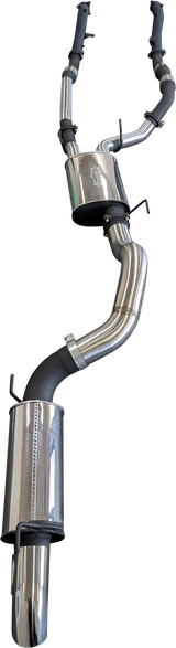 Manta - Toyota VDJ200 DPF 3in DUAL With Cat & Muffler 4in Tailpipe W/ Rear MUF
