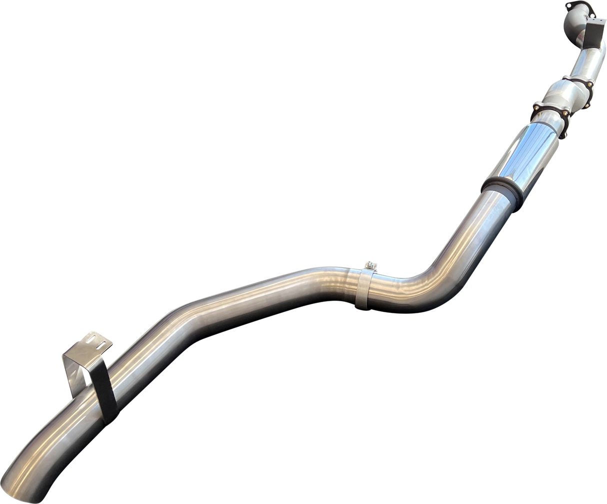Manta - Toyota Landcruiser VDJ79 Single & Dual Cab Ute 4in DPF Back for Superior Engineering Coil Conversion with Muffler