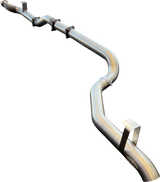 Manta - Toyota Landcruiser VDJ79 Single & Dual Cab Ute 4in DPF Back for Superior Engineering Coil Conv 300 Ext without Muffler