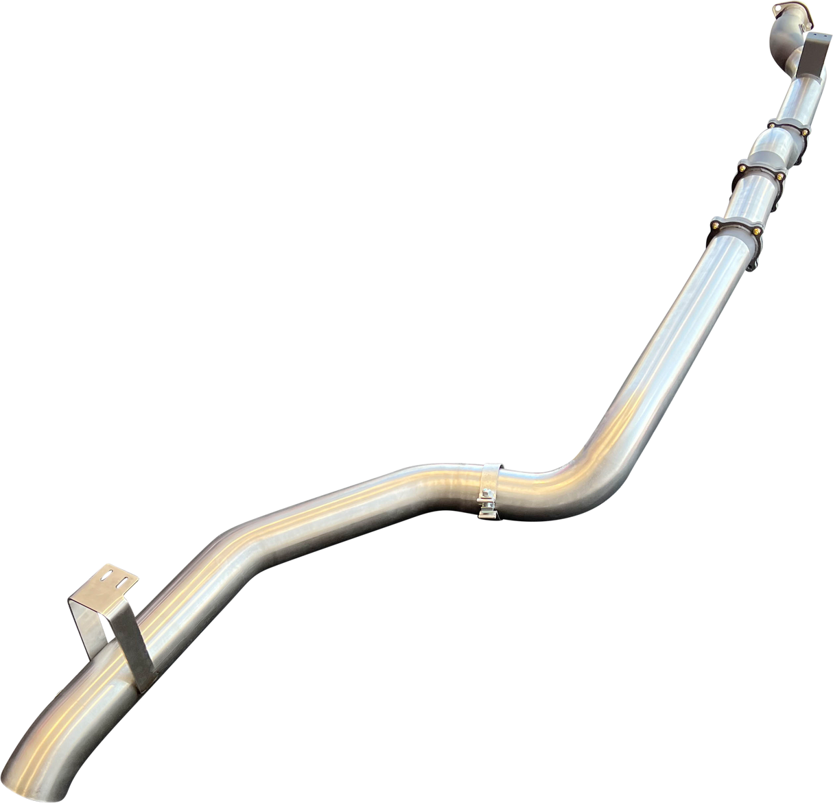 Manta - Toyota Landcruiser VDJ79 Single & Dual Cab Ute 4in DPF Back for Superior Engineering Coil Conv 300 Ext without Muffler