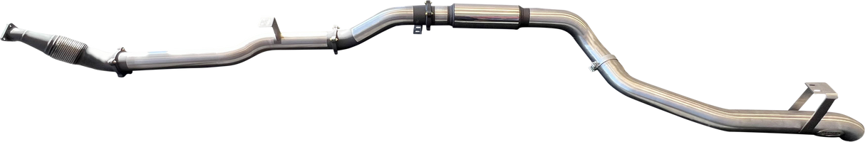 Manta - Toyota Landcruiser VDJ79 Single & Dual Cab Ute 4in Turbo Back for Superior Eng Coil Conversion without Cat with Muffler