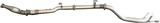 Manta - Toyota Landcruiser VDJ76 4.5L V8 Wagon 4in Turbo Back with Cat & without Muffler DPF Model