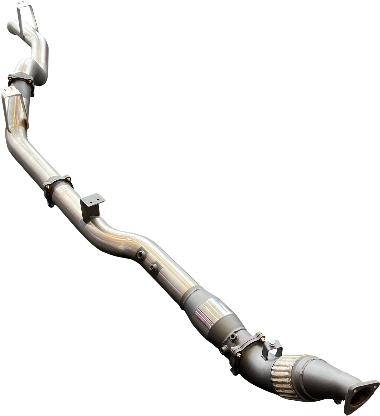 Manta - Toyota Landcruiser VDJ76 4.5L V8 Wagon 4in Turbo Back with Cat & without Muffler DPF Model