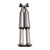 ESA | Twin 2.5" Cat Back Exhaust Angle Cut Tips | Holden Commodore VE VF V6 V8 2006-2017 | ST181-184HDXA-XPS