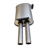 ESA | Twin 2.5" Cat Back Exhaust Straight Cut Tips | Holden Commodore VE VF V6 V8 2006-2017 | ST181-184HDXS-XPS