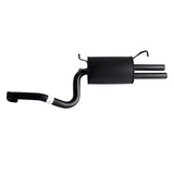 ESA - Ford Falcon BA-BF Sedan G6E XR6 2 1/2" Catback Kit Inc Everflo Mufflers Dual Outlet