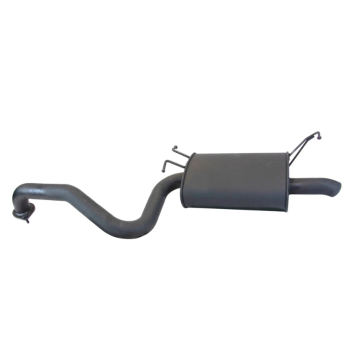 REDBACK - Ford Falcon BA BF (2003 - 2008) Sedan 2.5" Catback Exhaust with Hotdog Centre and Single Outlet Rear Muffler