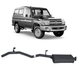 REDBACK - Toyota Landcruiser 75/78/79 Series 4.2L 1HZ (1990 - 2007) Performance Tailpipe Assembly