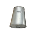 Redback - 2" Universal Muffler Centre/Centre 355mmx 203mmx 127mm Oval Aluminised