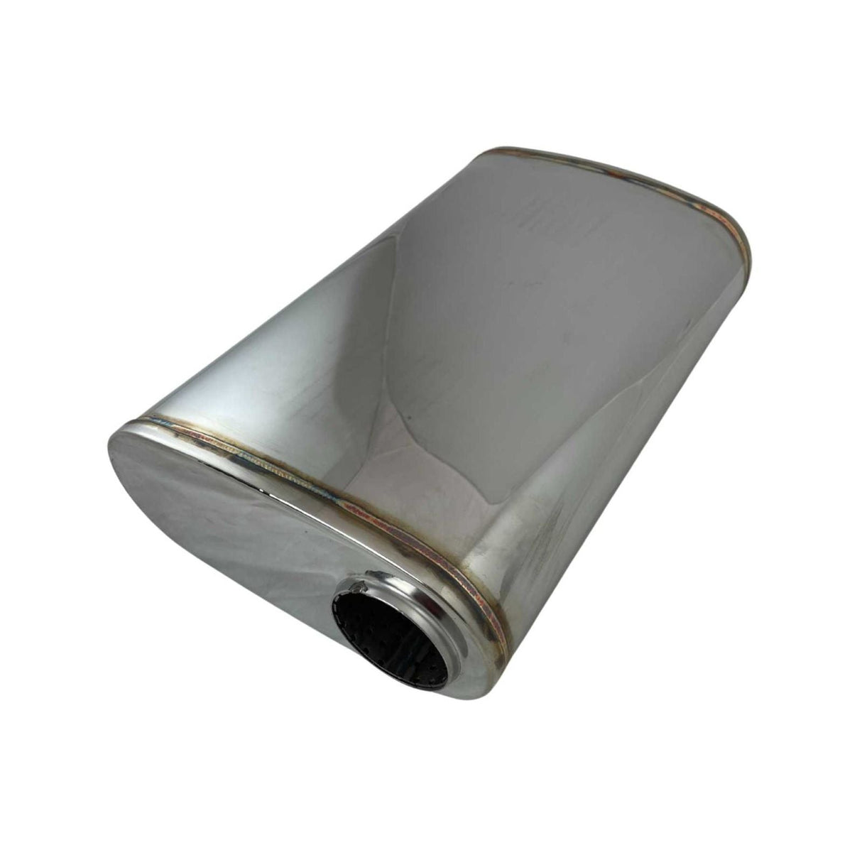REDBACK | 304 Stainless Megaflow Sports Muffler 9"x4" Oval 14" Long 2.25" ID | STR7600-304N